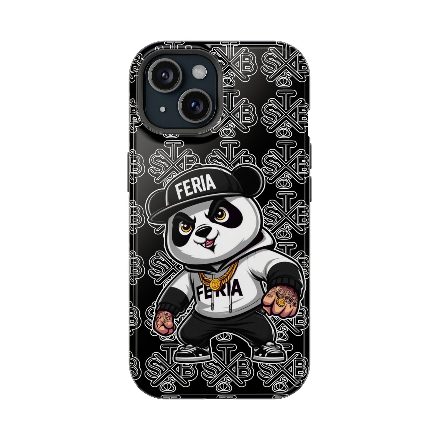 Secure The Bag x Feria Panda iPhone case