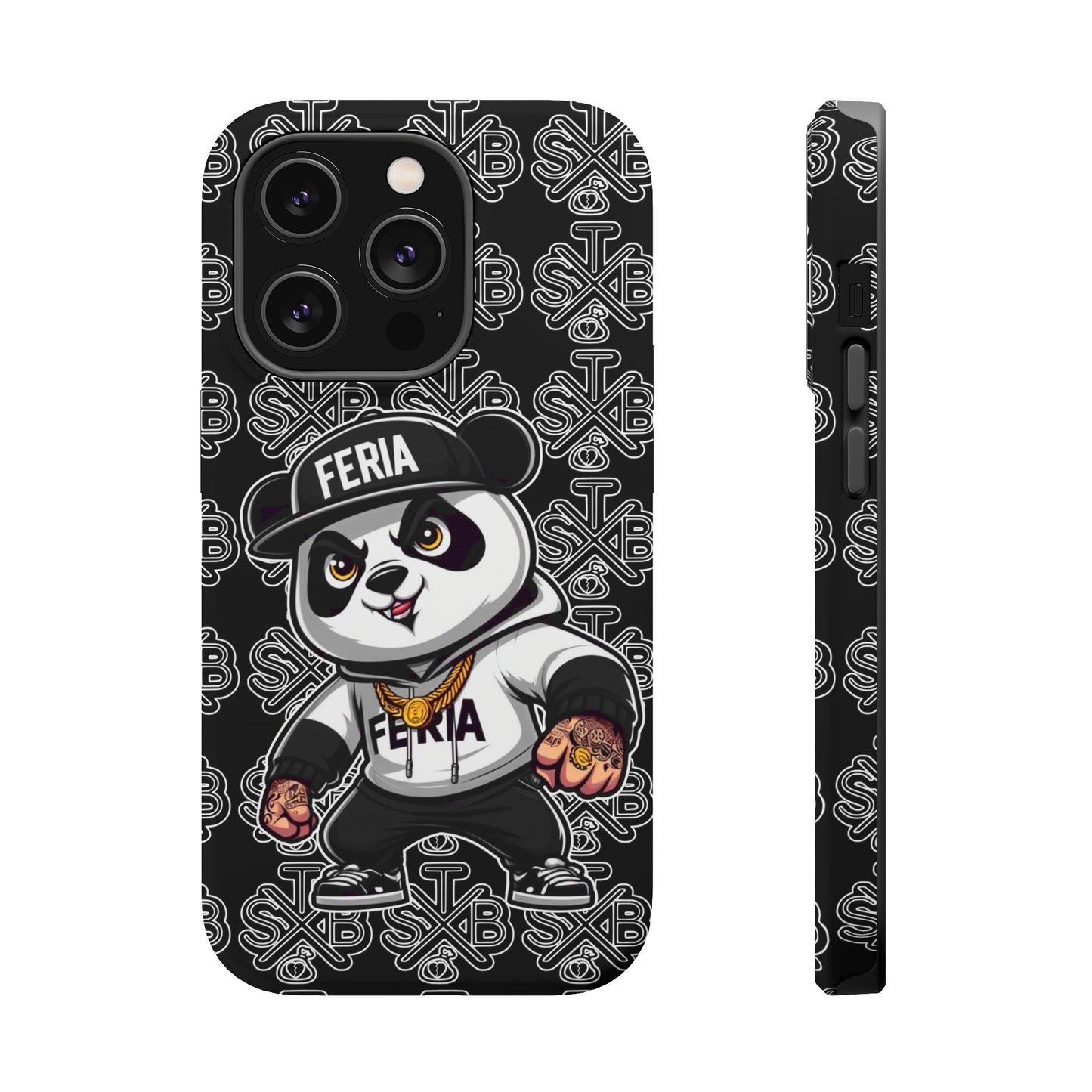 Secure The Bag x Feria Panda iPhone case