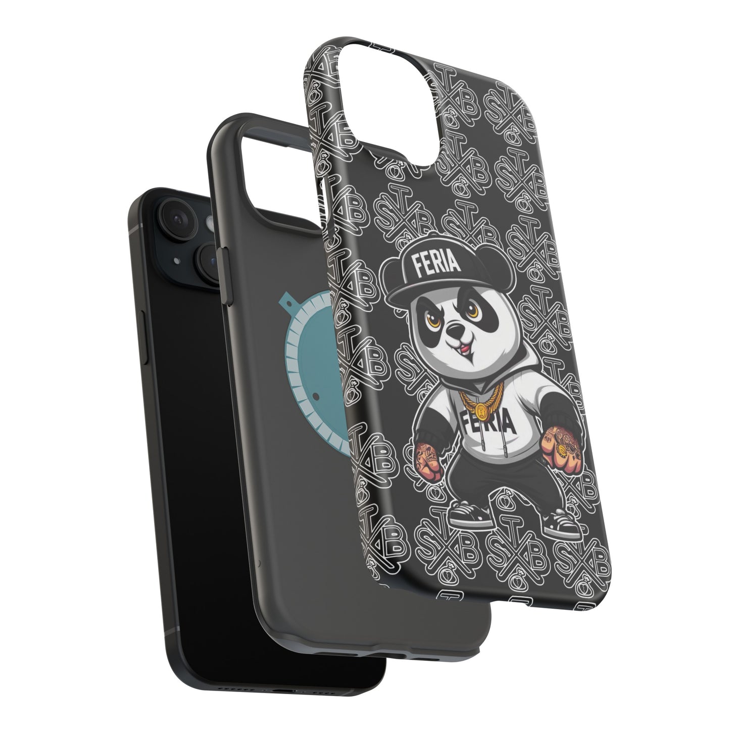 Secure The Bag x Feria Panda iPhone case