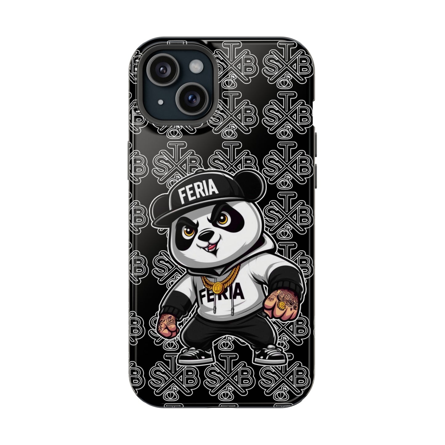 Secure The Bag x Feria Panda iPhone case