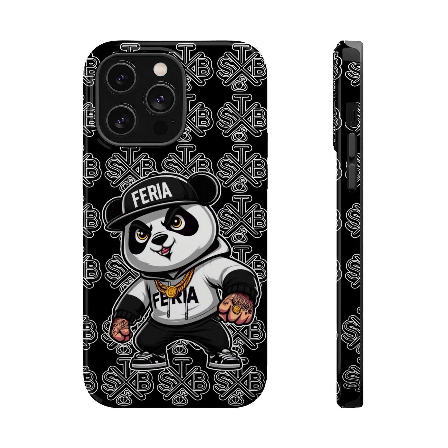 Secure The Bag x Feria Panda iPhone case